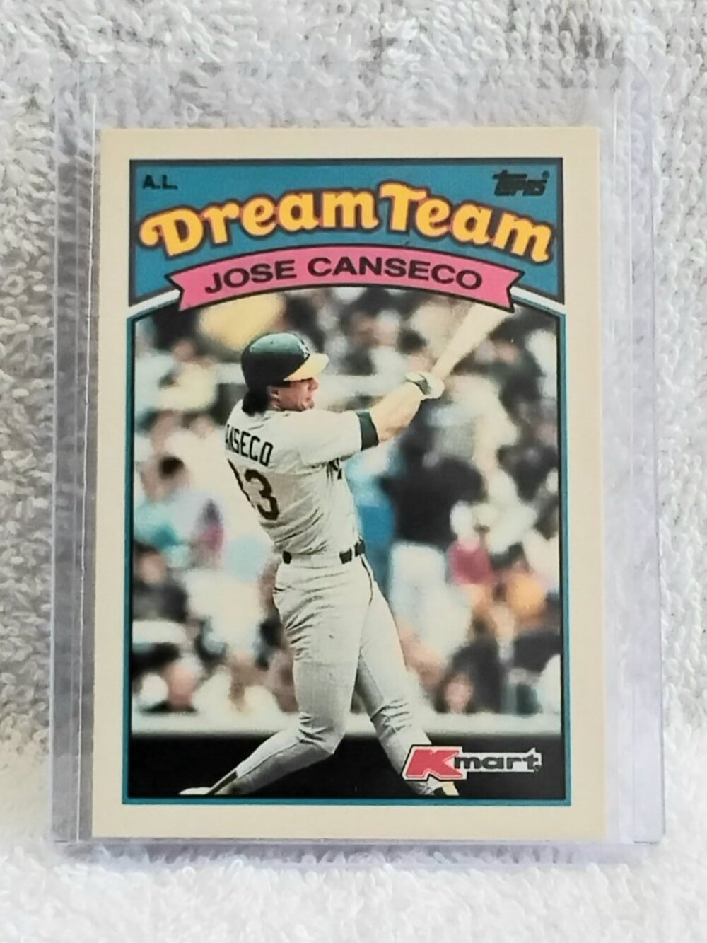 5/$20 Mint 1988 Topps/Kmart Jose Canseco Dream Team RC 1980's MLB Card 18!!